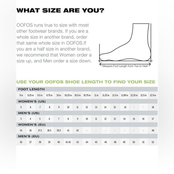 OOFOS OOMG Sport Low Slip-on Shoe Sneakers Black Size 8.5 EU 39.5 - Picture 13 of 14